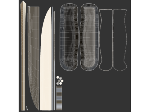 Kitchen Knife 3D Модель