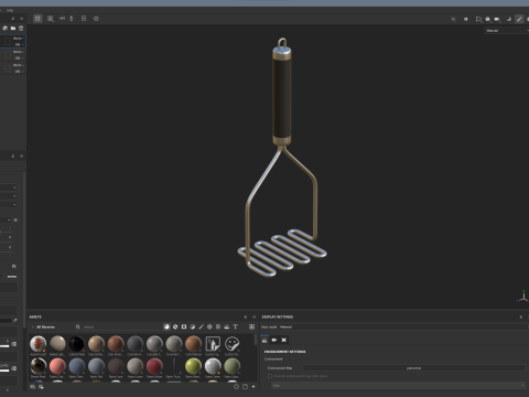 Potato Masher 3D Модель