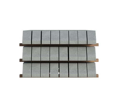 Concrete Construction Materials Collection Modelo 3D