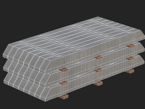 Concrete Construction Materials Collection Modelo 3D