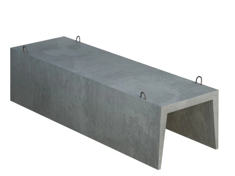 Concrete Construction Materials Collection 3D Model