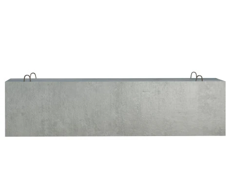 Concrete Construction Materials Collection 3D Model