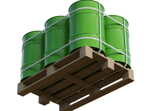 Collection Construction Materials 3D Модель