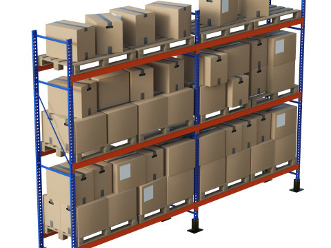 Collection Construction Materials 3D Модель