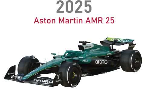 F1 Aston Martin AMR25 2025 3D 모델