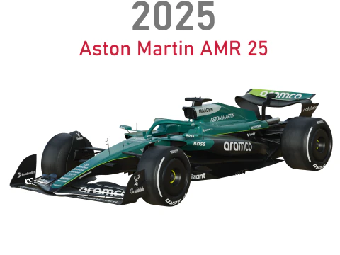 F1 Aston Martin AMR25 2025 Model 3D