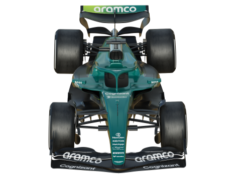F1 Aston Martin AMR25 2025 Modelo 3D