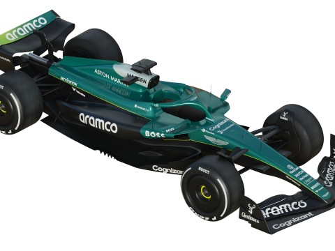 F1 Aston Martin AMR25 2025 Modelo 3D