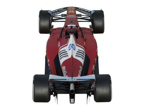 F1 Ferrari SF25 2025 Modèle 3D