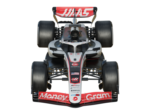 F1 Haas VF25 2025 3D Model