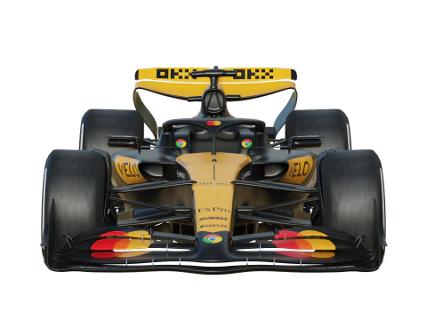 F1 McLaren MCL39 2025 3D Model