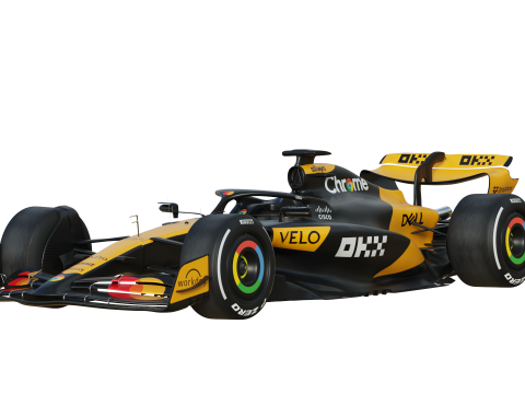 F1 McLaren MCL39 2025 Modelo 3D