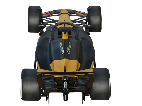 F1 McLaren MCL39 2025 3D Model