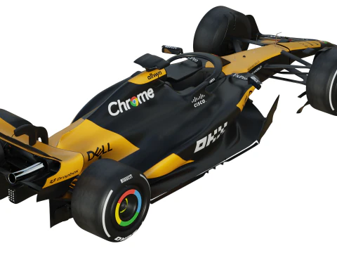 F1 McLaren MCL39 2025 3D Model