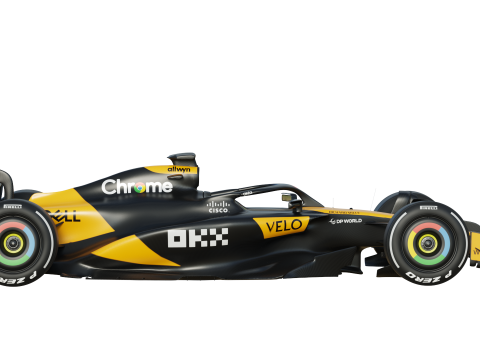 F1 McLaren MCL39 2025 Modelo 3D