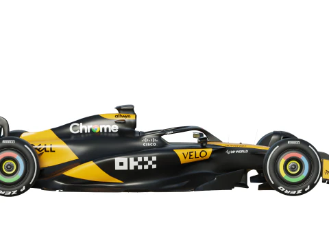 F1 McLaren MCL39 2025 3D Model