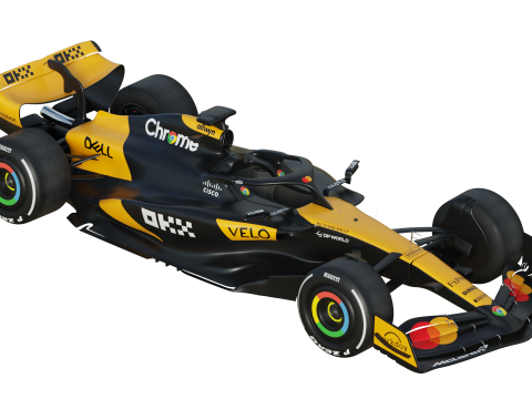 F1 McLaren MCL39 2025 Modelo 3D