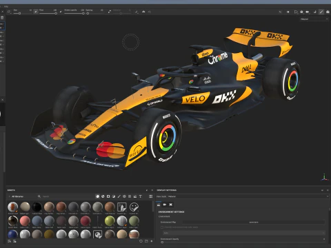 F1 McLaren MCL39 2025 3D Model