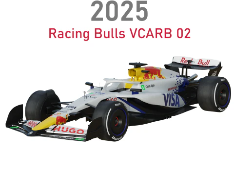 Tori da corsa F1 VCARB 2025 Modello 3D