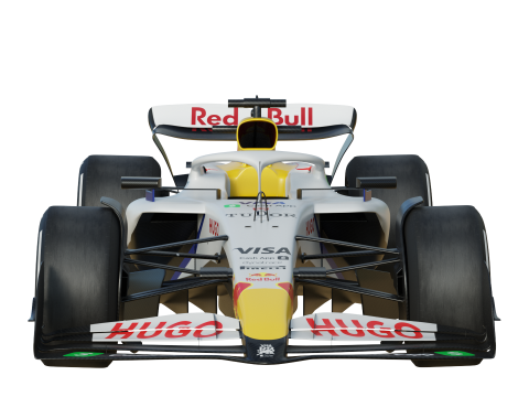 F1 Racing Bulls VCARB 2025 3D Model