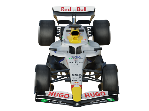 F1 Racing Bulls VCARB 2025 3D Model