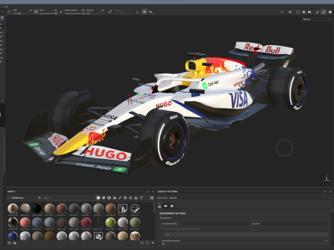 F1 Racing Bulls VCARB 2025 3D Model