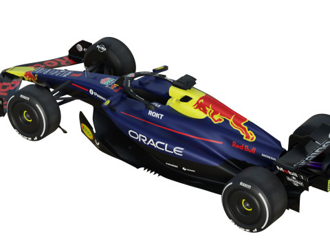 F1 Red Bul RB21 2025 Modelo 3D