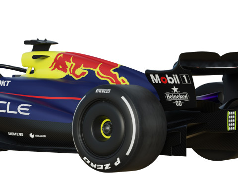 F1 Red Bul RB21 2025 Modelo 3D