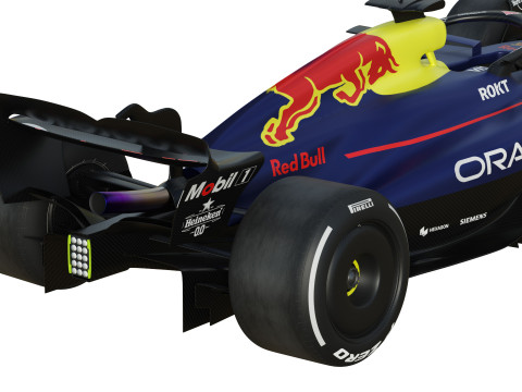 F1 Red Bul RB21 2025 Modelo 3D
