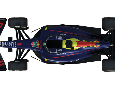 F1 Red Bul RB21 2025 Modelo 3D