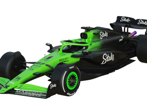 Estaca F1 Sauber C45 2025 Modelo 3D
