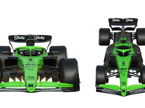 Estaca F1 Sauber C45 2025 Modelo 3D