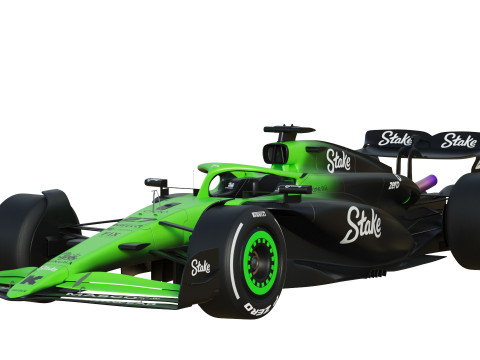 F1 Stake Sauber C45 2025 3D-Modell
