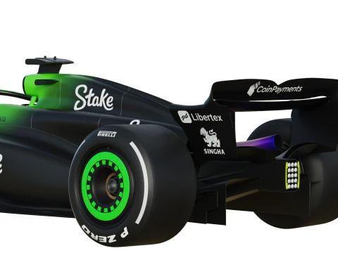 Estaca F1 Sauber C45 2025 Modelo 3D