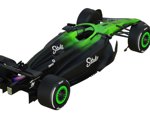 F1 Stake Sauber C45 2025 3D-Modell