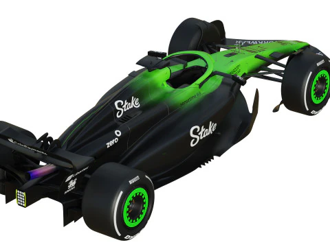 Estaca F1 Sauber C45 2025 Modelo 3D