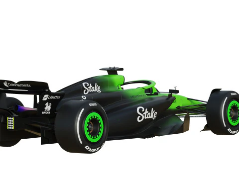 Estaca F1 Sauber C45 2025 Modelo 3D