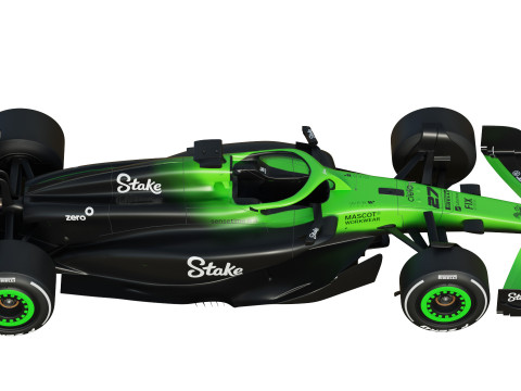 F1 Stake Sauber C45 2025 3D-Modell