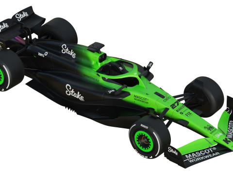 F1 Stake Sauber C45 2025 3D-Modell