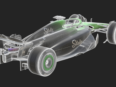 F1 Stake Sauber C45 2025 3D-Modell