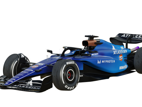 F1 Williams FW47 2025 Modelo 3D