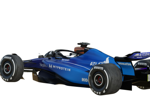 F1 Williams FW47 2025 Modelo 3D