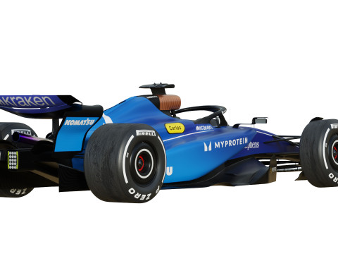 F1 Williams FW47 2025 Modelo 3D