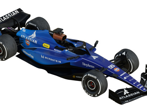 F1 Williams FW47 2025 Modelo 3D