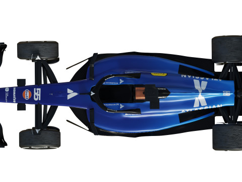 F1 Williams FW47 2025 Modelo 3D