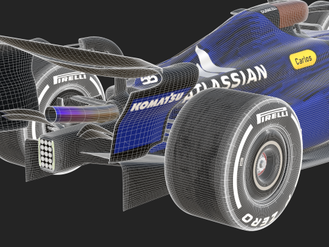 F1 Williams FW47 2025 Modelo 3D