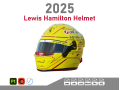 F1 Lewis Hamilton Helmet 2025 3D 모델