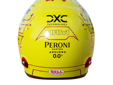 F1 Lewis Hamilton Helmet 2025 3D Model