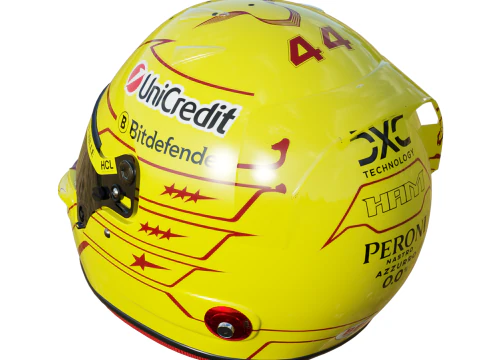 Capacete Lewis Hamilton F1 2025 Modelo 3D