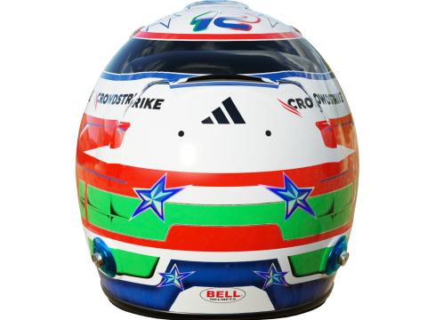 F1 Andrea Kimi Antonelli Helmet 2025 3D Model
